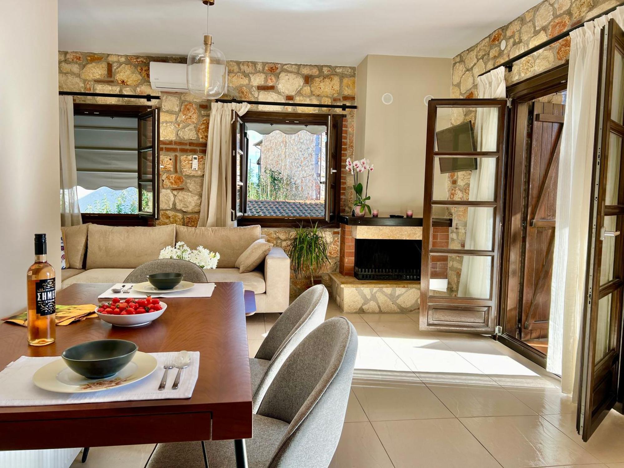 Гостьовий будинок Boutique Stone House Псакудія Екстер'єр фото