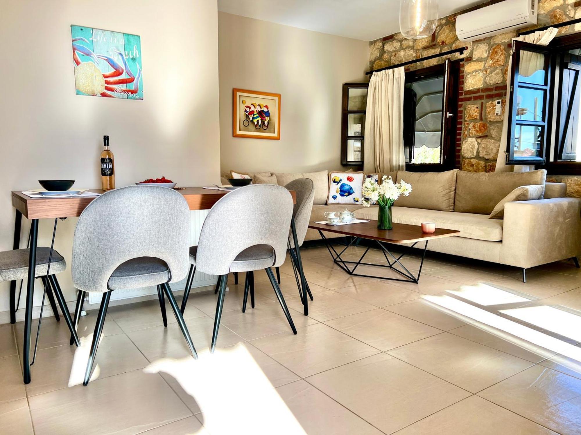 Гостьовий будинок Boutique Stone House Псакудія Екстер'єр фото