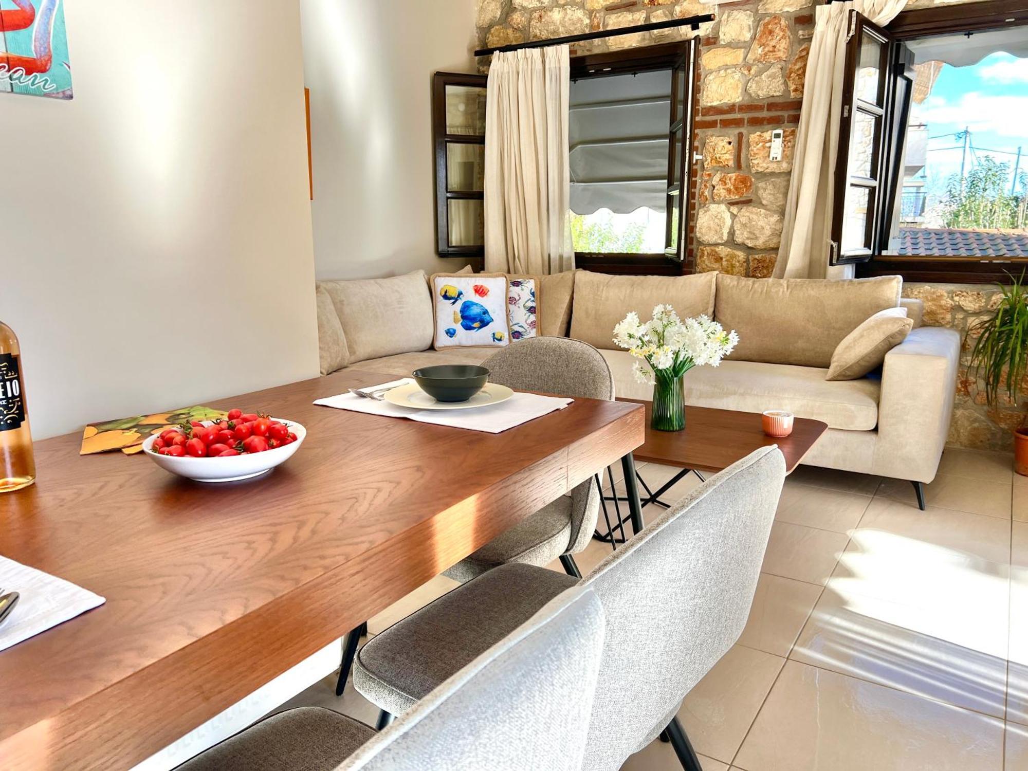 Гостьовий будинок Boutique Stone House Псакудія Екстер'єр фото