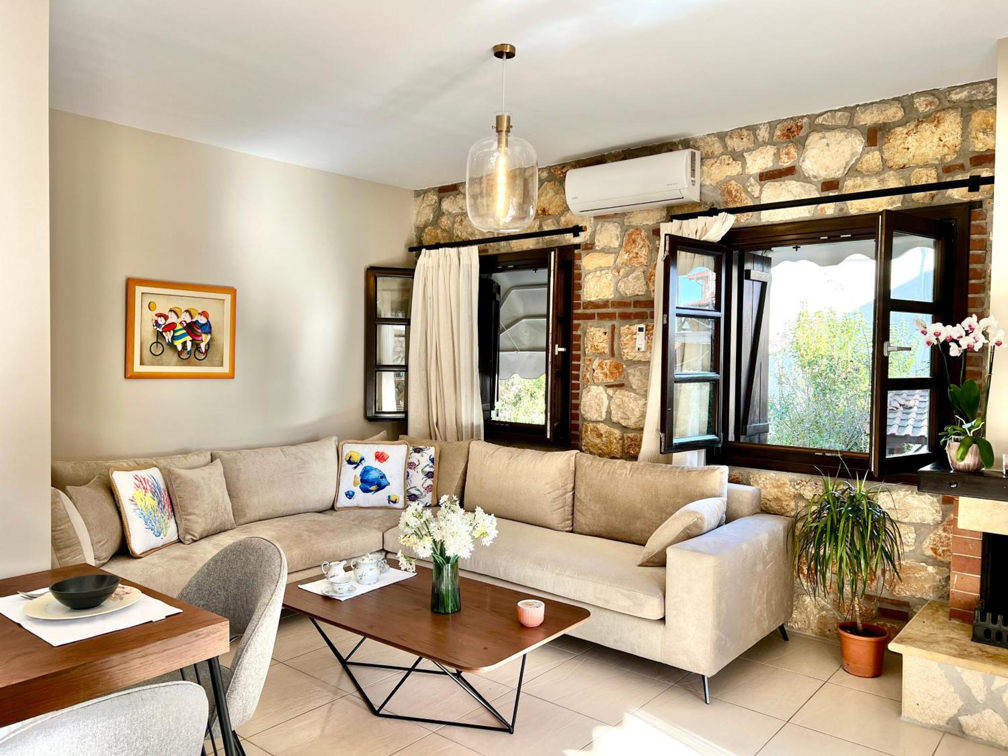 Гостьовий будинок Boutique Stone House Псакудія Екстер'єр фото